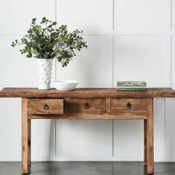 Provincial Home Living Console + Sofa Tables></noscript>Albany Antique Console Table