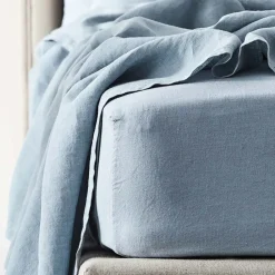 Provincial Home Living Sheets + Pillowcases>Antwerp Linen Flat Sheet -
