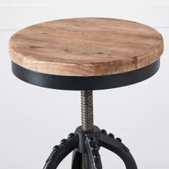 Provincial Home Living Stools>Axle Swivel Stool