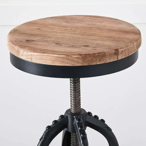 Provincial Home Living Stools>Axle Swivel Stool