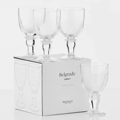 Provincial Home Living Glassware>Belgrade Goblet 4 Pack
