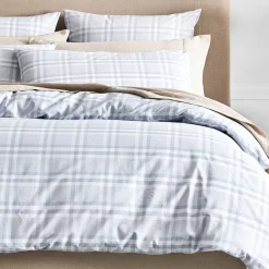 Provincial Home Living Quilt Covers>Bison Quilt Cover - Grey & White
