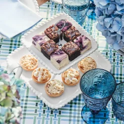 Provincial Home Living Servingware>Bourgogne 2 Tiered Stand