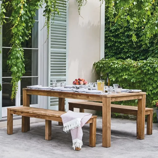 Provincial Home Living Outdoor Dining>Cabo Table & Bench Set