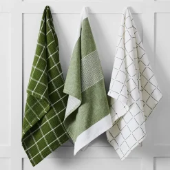 Provincial Home Living Tea Towels + Oven Gloves>Camden Tea Towel 3 Pk