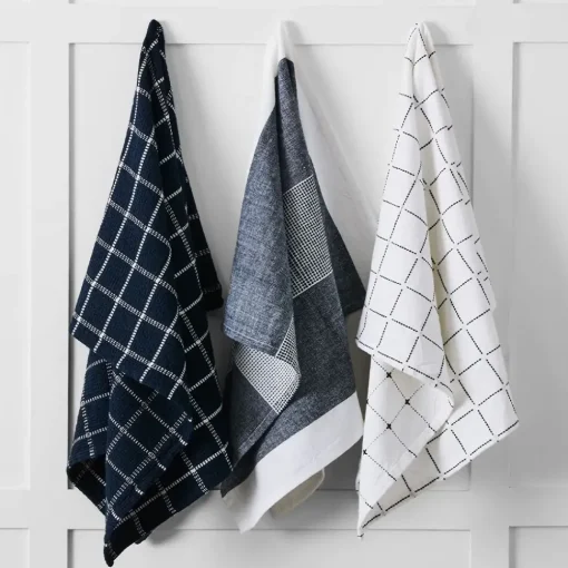 Provincial Home Living Tea Towels + Oven Gloves>Camden Tea Towel 3 Pk