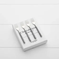 Provincial Home Living Cutlery></noscript>Cheetah Dessert Fork Set