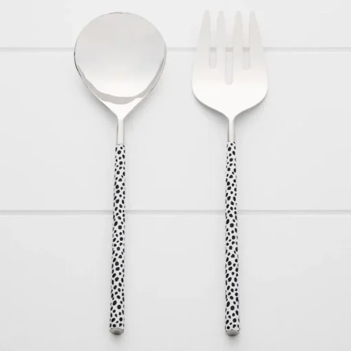 Provincial Home Living Cutlery>Cheetah Salad Servers