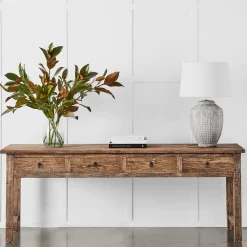 Provincial Home Living Console + Sofa Tables>4 Drawer Elm Sofa Table