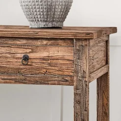 Provincial Home Living Console + Sofa Tables></noscript>4 Drawer Elm Sofa Table