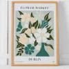 Provincial Home Living Artwork>Dublin Market Print 53x73