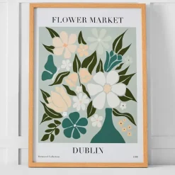 Provincial Home Living Artwork>Dublin Market Print 53x73