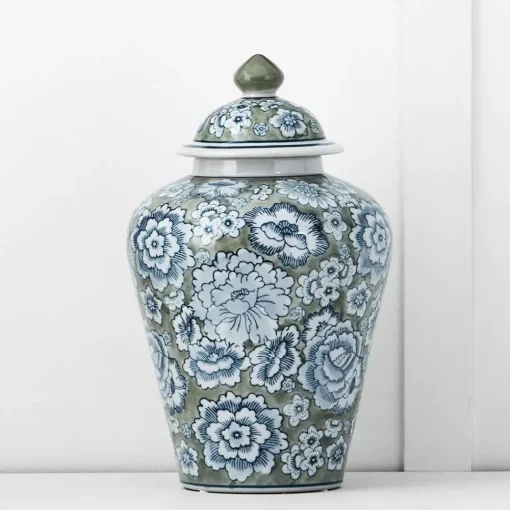 Provincial Home Living Decorative Accents | Decorative Accents>Dynasty Floral Urn