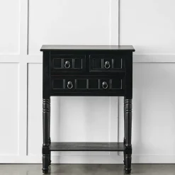 Provincial Home Living Bedside Tables>Elise 3 Drawer Bedside Table