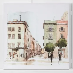 Provincial Home Living Artwork>Figuerer Canvas 90x90