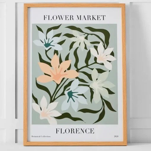 Provincial Home Living Artwork>Florence Market Print 53x73