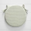 Provincial Home Living Chair Pads>Stripe Chair Pad