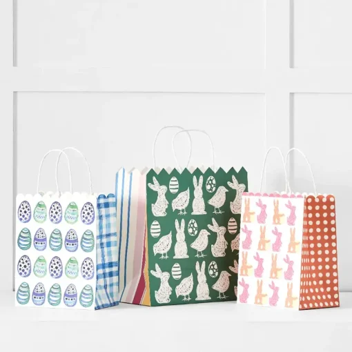 Provincial Home Living Wrap + Ribbon>Free Range Paper Gift Bag