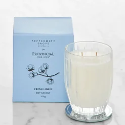 Provincial Home Living Candles + Scents | Candles + Scents>Fresh Linen Candle