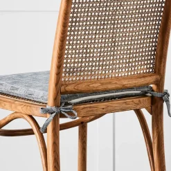 Provincial Home Living Chair Pads>Glen Check Chair Pad