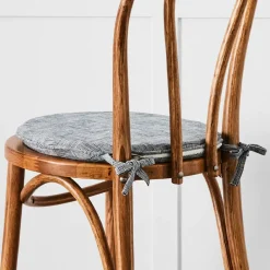 Provincial Home Living Chair Pads>Glen Check Chair Pad
