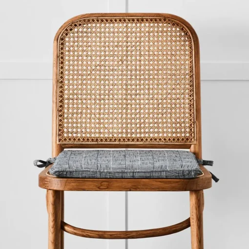 Provincial Home Living Chair Pads>Glen Check Chair Pad