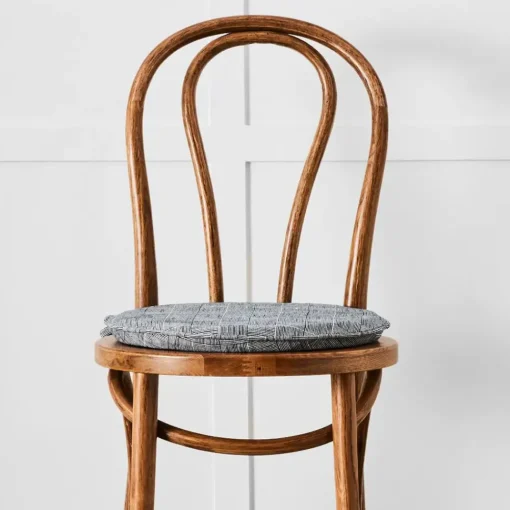 Provincial Home Living Chair Pads>Glen Check Chair Pad