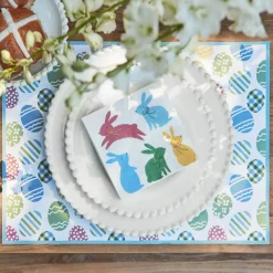 Provincial Home Living Napery>Harper Eggsy Placemat 30 Pk