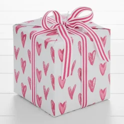 Provincial Home Living Wrap + Ribbon>Hearts Wrapping Paper - 3m