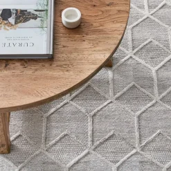 Provincial Home Living Rugs | Soft Furnishings>Jatol Rug - Grey