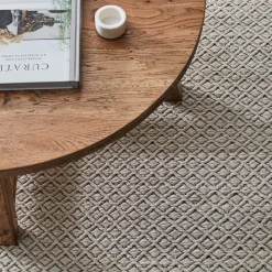 Provincial Home Living Rugs | Soft Furnishings>Jivika Rug - Ivory & Black