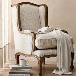 Provincial Home Living Armchairs>Khadi Arcadia Armchair