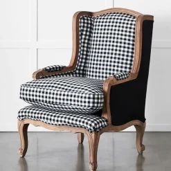 Provincial Home Living Armchairs>Khadi Buffalo Armchair