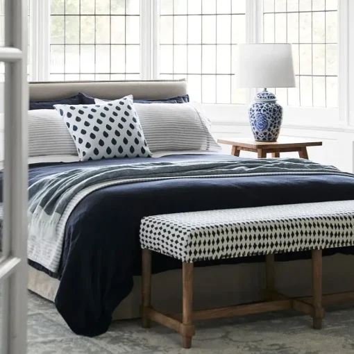 Provincial Home Living Benches | Ottomans + Benches>Khadi Diamond Bench