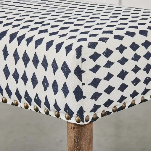 Provincial Home Living Benches | Ottomans + Benches>Khadi Diamond Bench