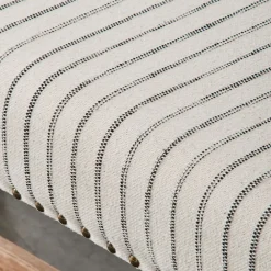 Provincial Home Living Benches | Ottomans + Benches></noscript>Khadi Hickory Stripe Bench