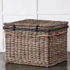 Provincial Home Living Hampers + Laundry | Baskets + Hampers>Kubu Linen Hamper Large