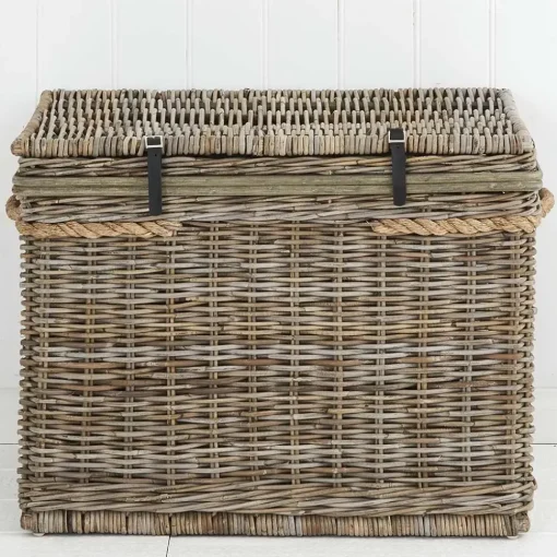 Provincial Home Living Hampers + Laundry | Baskets + Hampers>Kubu Linen Hamper Large