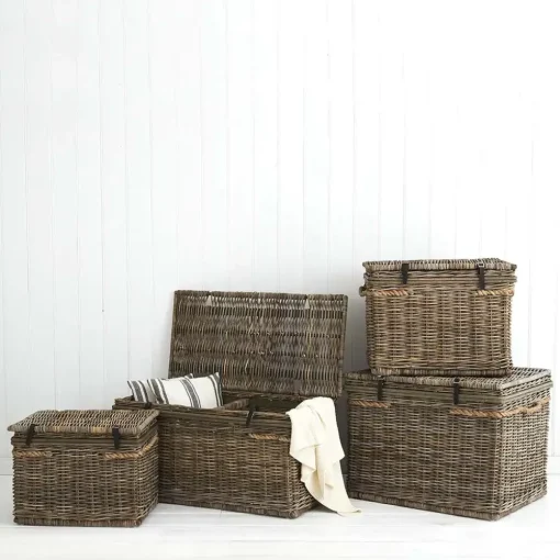 Provincial Home Living Hampers + Laundry | Baskets + Hampers>Kubu Linen Hamper Large