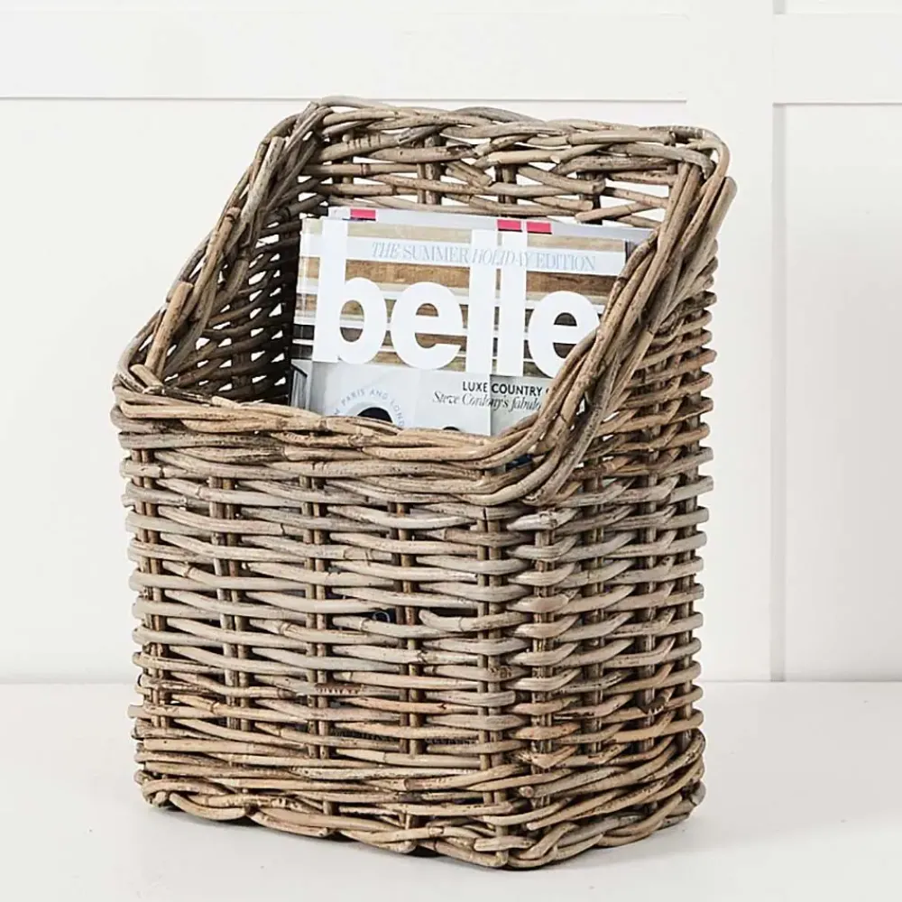 Provincial Home Living Baskets + Hampers>Kubu Magazine Basket