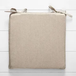 Provincial Home Living Chair Pads>Linen Chair Pad