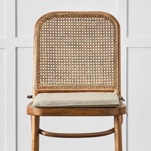 Provincial Home Living Chair Pads>Linen Chair Pad