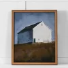 Provincial Home Living Artwork>Loch Barn Print 54x64