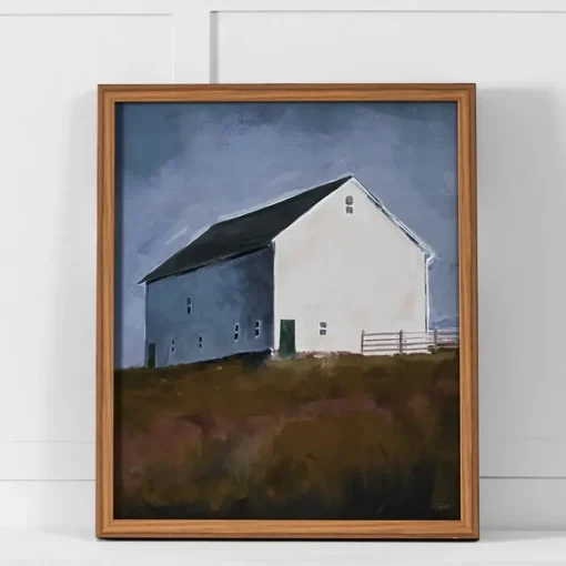 Provincial Home Living Artwork>Loch Barn Print 54x64