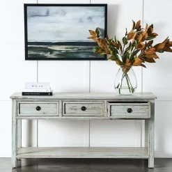 Provincial Home Living Console + Sofa Tables></noscript>Luther Console Table