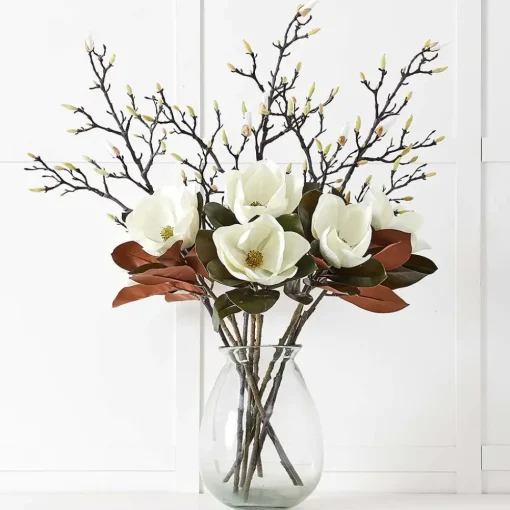 Provincial Home Living Flowers + Greenery | Flowers + Greenery>Magnolia Flower Stem