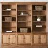 Provincial Home Living Libraries | Libraries>Manhattan 3 Section Library