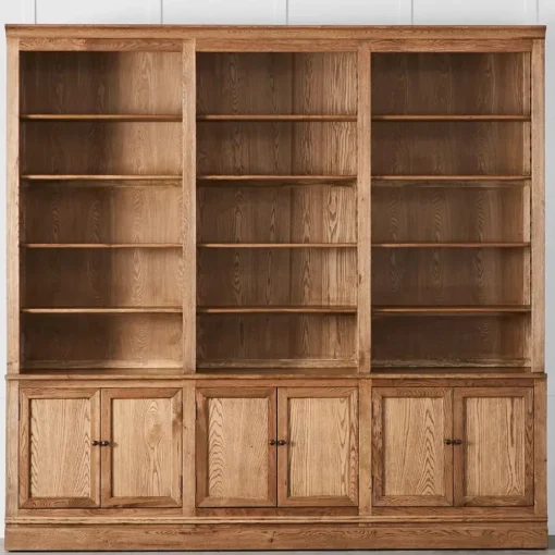 Provincial Home Living Libraries | Libraries>Manhattan 3 Section Library