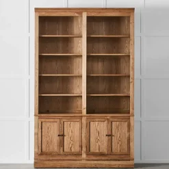 Provincial Home Living Libraries | Cabinets>Manhattan 2 Section Library