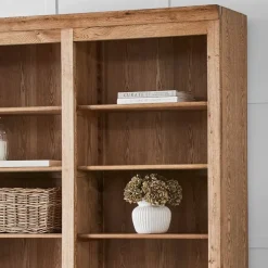 Provincial Home Living Libraries | Cabinets></noscript>Manhattan 2 Section Library